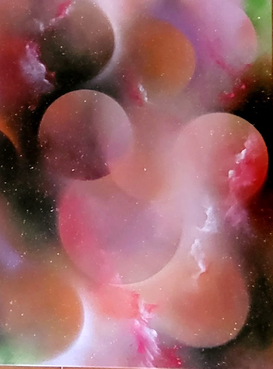 ArteDiAlina.com painting: Collision of colors
